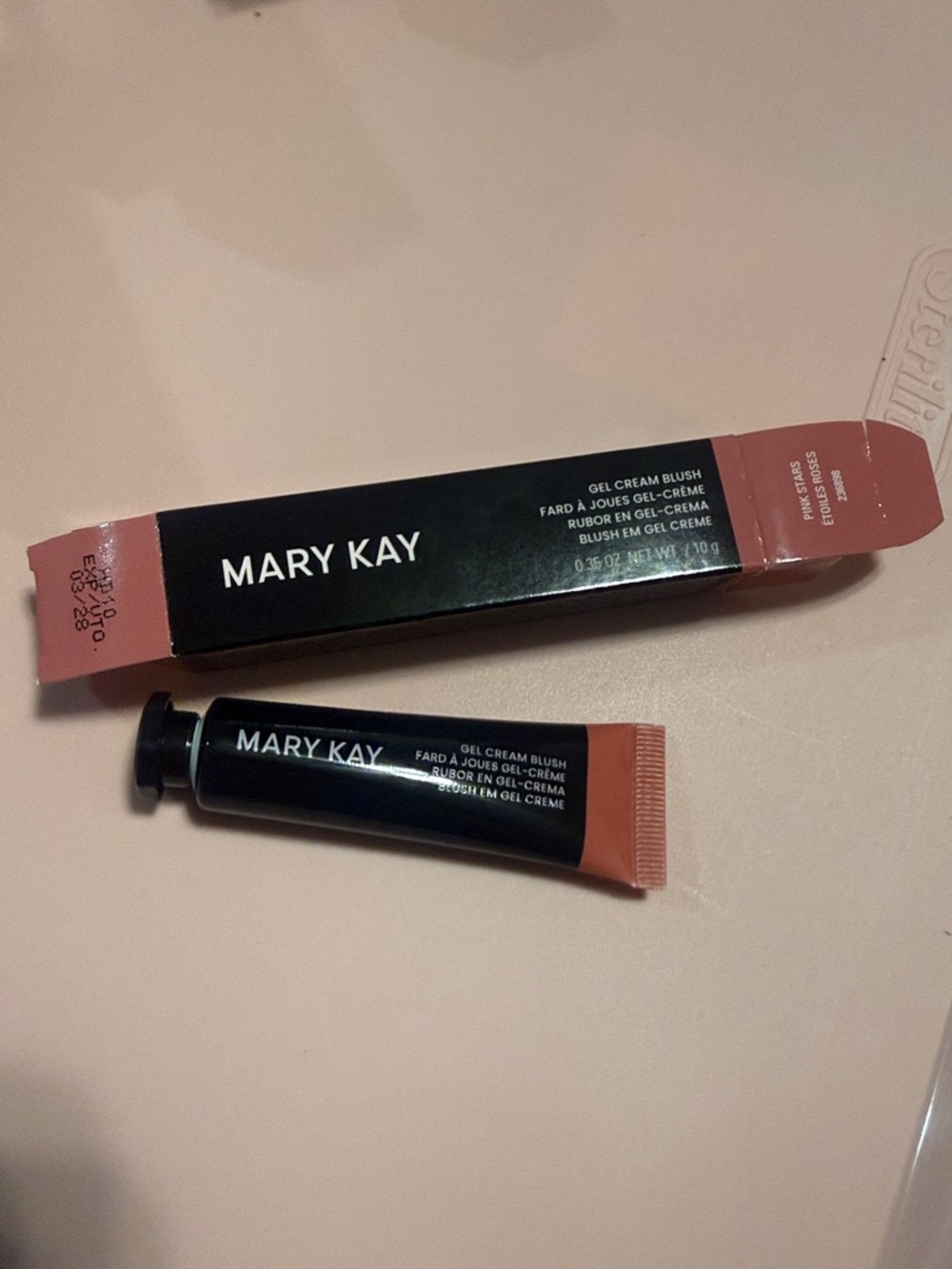 Mary Kay Gel Cream Blush -pink stars